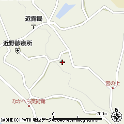 和歌山県田辺市中辺路町近露1207周辺の地図