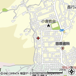福岡県北九州市小倉南区長行西5丁目14周辺の地図