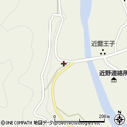 和歌山県田辺市中辺路町近露729周辺の地図