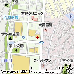 リバップ宗像店周辺の地図