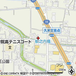 愛媛県松山市南久米町513-10周辺の地図