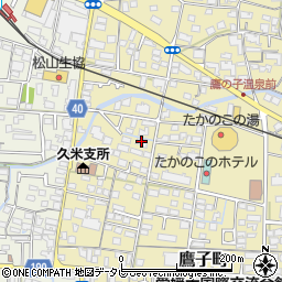 愛媛県松山市鷹子町790-1周辺の地図