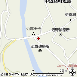 和歌山県田辺市中辺路町近露903周辺の地図