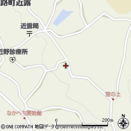 和歌山県田辺市中辺路町近露1217周辺の地図