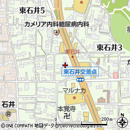 愛媛信用金庫石井支店周辺の地図