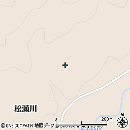 愛媛県東温市松瀬川3778周辺の地図