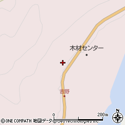 徳島県那賀郡那賀町吉野弥八かへ58周辺の地図