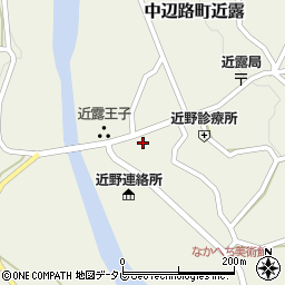 和歌山県田辺市中辺路町近露1144周辺の地図