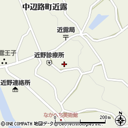 和歌山県田辺市中辺路町近露1169周辺の地図