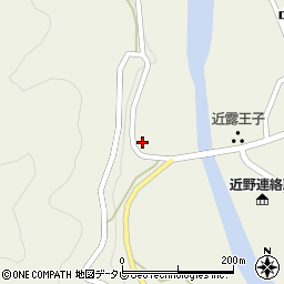和歌山県田辺市中辺路町近露732周辺の地図