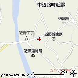 和歌山県田辺市中辺路町近露1140周辺の地図