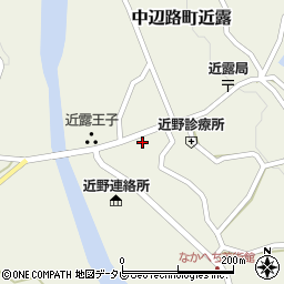 和歌山県田辺市中辺路町近露1149周辺の地図