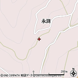 高知県長岡郡大豊町永渕244周辺の地図