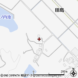 福岡県宗像市田島640周辺の地図