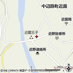 和歌山県田辺市中辺路町近露907周辺の地図