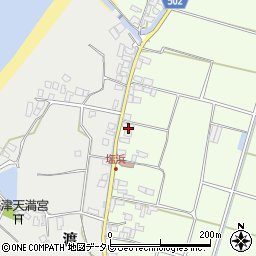 福岡県福津市勝浦4815周辺の地図