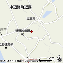 和歌山県田辺市中辺路町近露1177周辺の地図