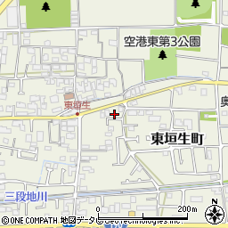愛媛県松山市東垣生町484周辺の地図