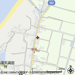 福岡県福津市勝浦4780-1周辺の地図