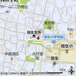 松山今出郵便局 ＡＴＭ周辺の地図