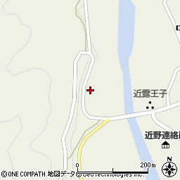 和歌山県田辺市中辺路町近露733周辺の地図