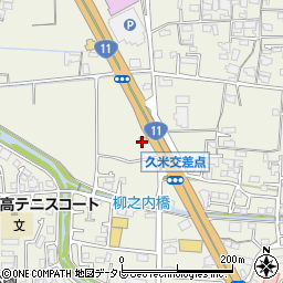 吉野家 １１号線松山久米店周辺の地図