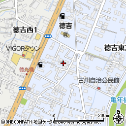 〒803-0277 福岡県北九州市小倉南区徳吉東の地図