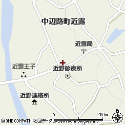 和歌山県田辺市中辺路町近露946周辺の地図