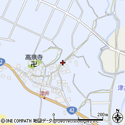 和歌山県日高郡印南町津井周辺の地図