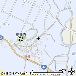 和歌山県印南町（日高郡）津井周辺の地図
