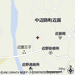 和歌山県田辺市中辺路町近露937周辺の地図