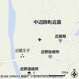 和歌山県田辺市中辺路町近露935周辺の地図