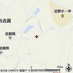 和歌山県田辺市中辺路町近露1023周辺の地図