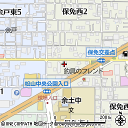 幸福の科学松山支部周辺の地図