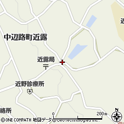 和歌山県田辺市中辺路町近露1017周辺の地図