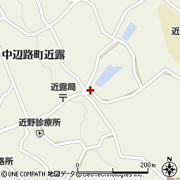 和歌山県田辺市中辺路町近露1018周辺の地図