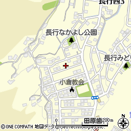 福岡県北九州市小倉南区長行西5丁目1周辺の地図