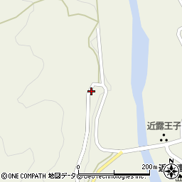 和歌山県田辺市中辺路町近露665周辺の地図