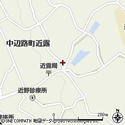 和歌山県田辺市中辺路町近露1016周辺の地図