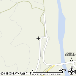 和歌山県田辺市中辺路町近露659周辺の地図