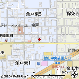 ポーラ化粧品　ＳＳワン営業所周辺の地図