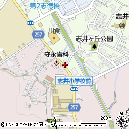 龍徳運輸有限会社　第二車庫周辺の地図