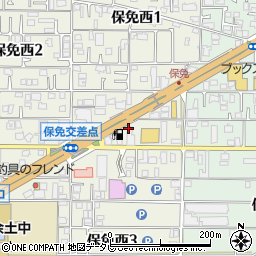 うどん福丸周辺の地図