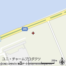 新北九州空港線周辺の地図