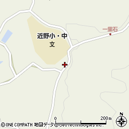 和歌山県田辺市中辺路町近露1072周辺の地図