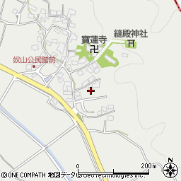 福岡県福津市奴山744周辺の地図