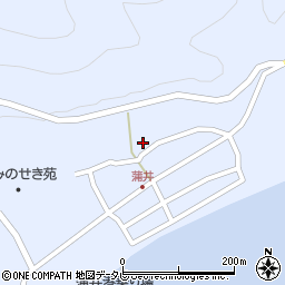 山口県熊毛郡上関町長島1352周辺の地図