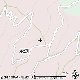 高知県長岡郡大豊町永渕710周辺の地図