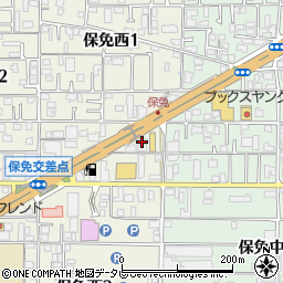 愛媛動物病院周辺の地図