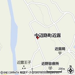 和歌山県田辺市中辺路町近露919周辺の地図